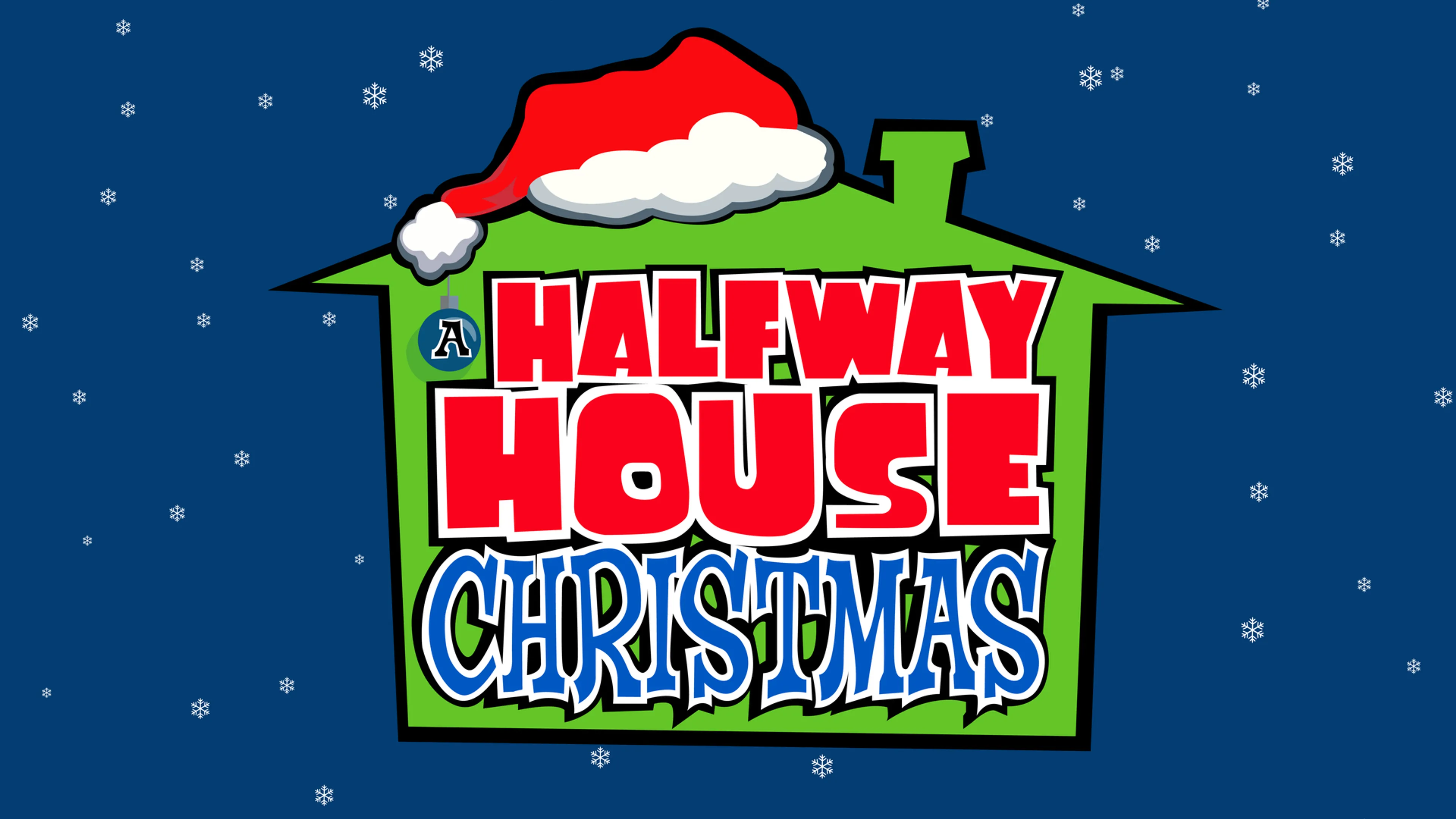 A Halfway House Christmas poster